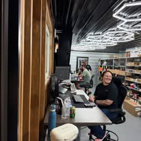 ReGo team members in the office