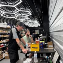 ReGo technicians at work in the shop